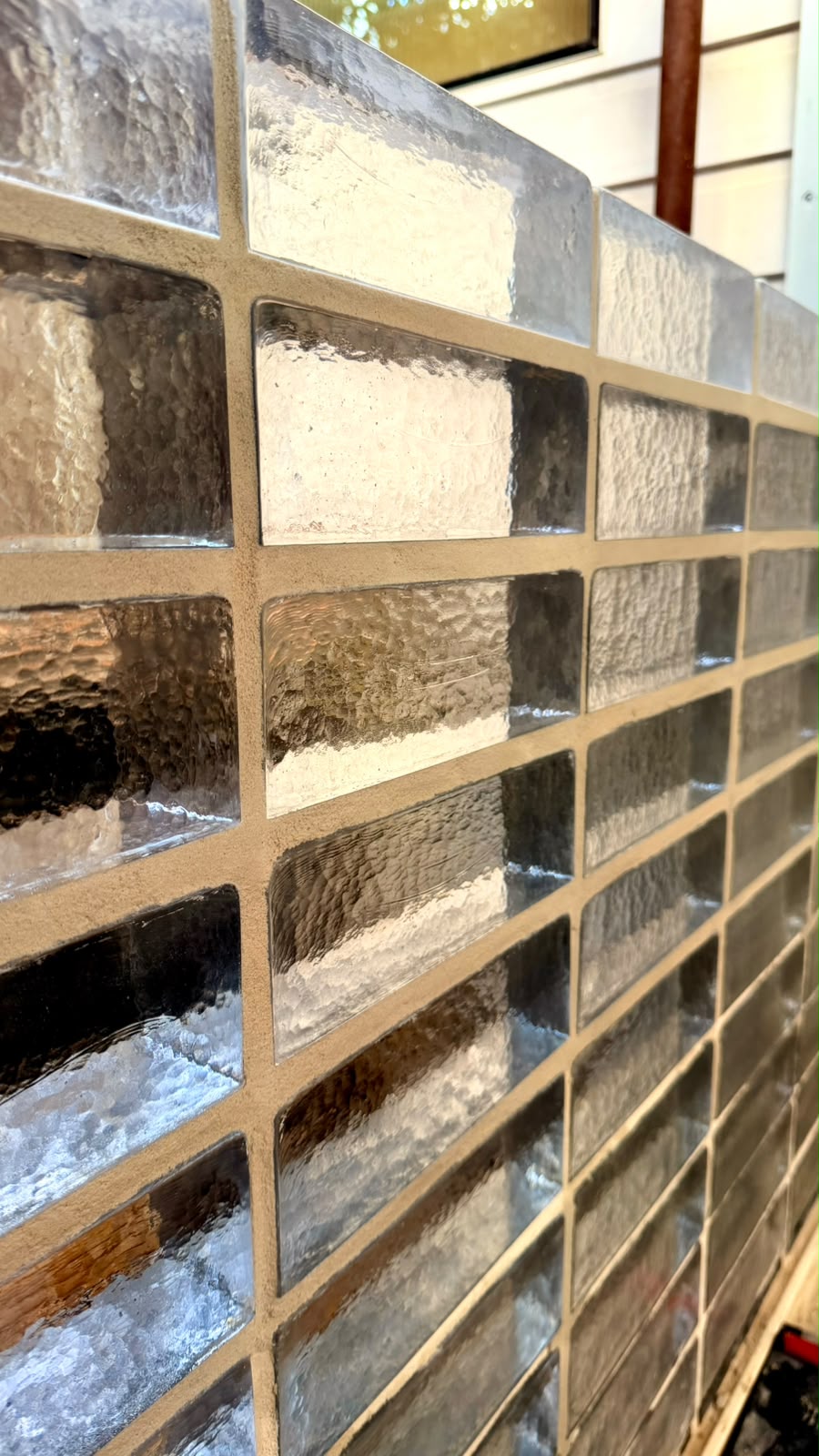 Glass Brick venetian glass brick feature wall, Subiaco - photo 10